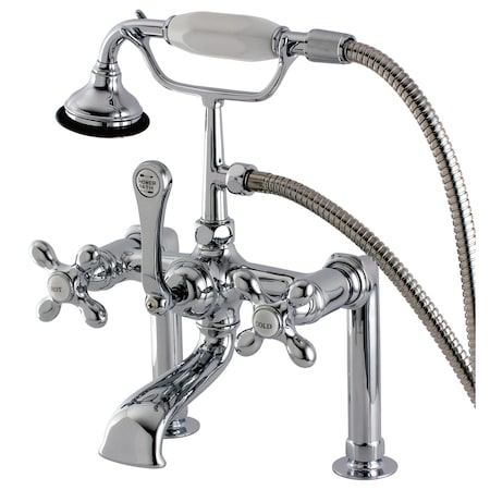 Deck-Mount Clawfoot Tub Faucet, Polished Chrome, Deck Mount MPN:AE110T1