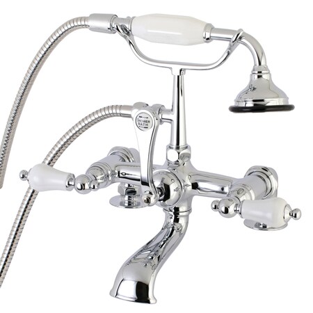 Deck-Mount Clawfoot Tub Faucet, Polished Chrome, Deck Mount MPN:AE206T1