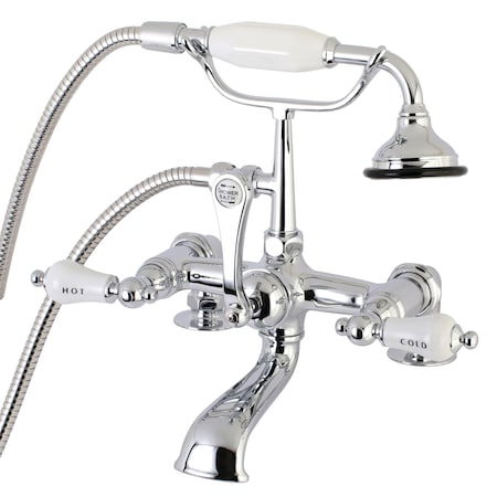 Deck-Mount Clawfoot Tub Faucet, Polished Chrome, Deck Mount MPN:AE208T1
