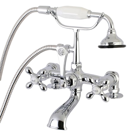 Deck-Mount Clawfoot Tub Faucet, Polished Chrome, Deck Mount MPN:AE210T1