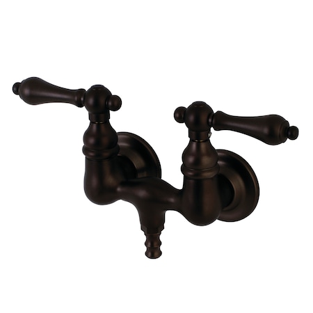 Wall-Mount Clawfoot Tub Faucet, Oil Rubbed Bronze, Tub Wall Mount MPN:AE31T5