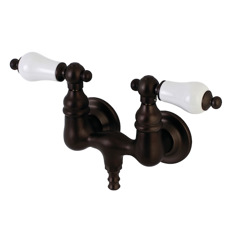 Wall-Mount Clawfoot Tub Faucet, Oil Rubbed Bronze, Tub Wall Mount MPN:AE35T5