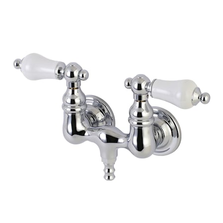 Wall-Mount Clawfoot Tub Faucet, Polished Chrome, Tub Wall Mount MPN:AE36T1