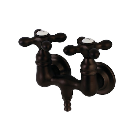 Wall-Mount Clawfoot Tub Faucet, Oil Rubbed Bronze, Tub Wall Mount MPN:AE37T5