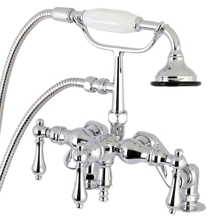 Deck-Mount Clawfoot Tub Faucet, Polished Chrome, Deck Mount MPN:AE620T1