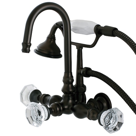 Wall-Mount Clawfoot Tub Faucet, Oil Rubbed Bronze, Tub Wall Mount MPN:AE7T5WCL