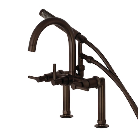 Deck-Mount Clawfoot Tub Faucet, Oil Rubbed Bronze, Deck Mount MPN:AE8105DL