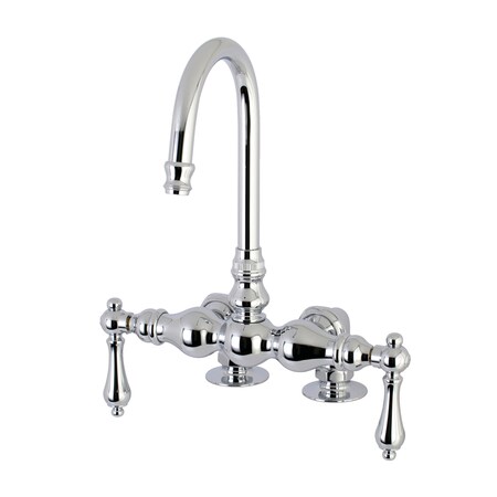 Deck-Mount Clawfoot Tub Faucet, Polished Chrome, Deck Mount MPN:AE92T1