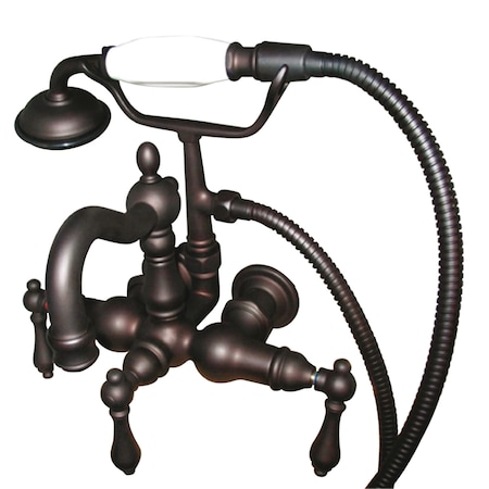 Wall-Mount Clawfoot Tub Faucet, Oil Rubbed Bronze, Tub Wall Mount MPN:CC1007T5