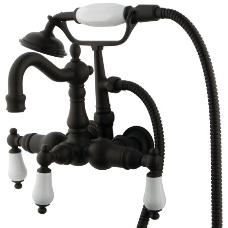 Wall-Mount Clawfoot Tub Faucet, Oil Rubbed Bronze, Tub Wall Mount MPN:CC1011T5