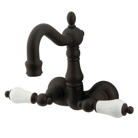 Wall-Mount Clawfoot Tub Faucet, Oil Rubbed Bronze, Tub Wall Mount MPN:CC1075T5