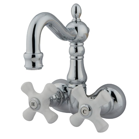 Wall-Mount Clawfoot Tub Faucet, Polished Chrome, Tub Wall Mount MPN:CC1080T1