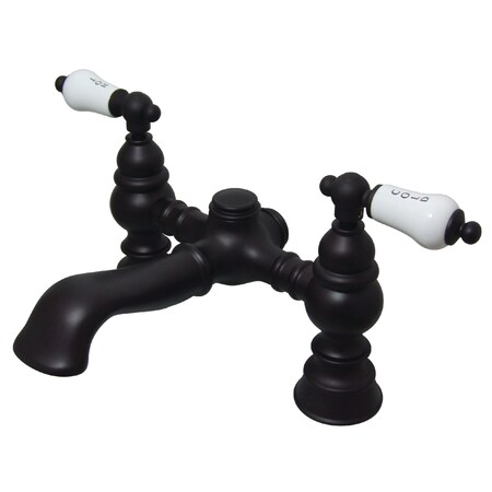 Deck-Mount Clawfoot Tub Faucet, Oil Rubbed Bronze, Deck Mount MPN:CC1132T5