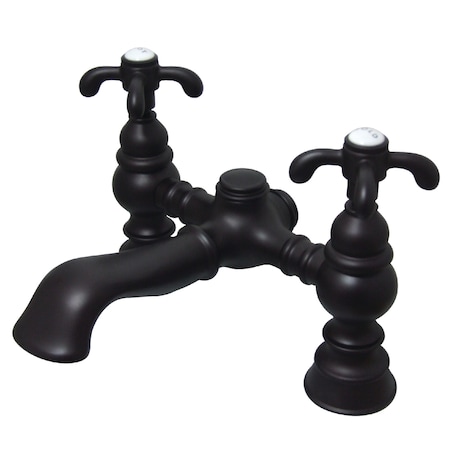 Deck-Mount Clawfoot Tub Faucet, Oil Rubbed Bronze, Deck Mount MPN:CC1134T5