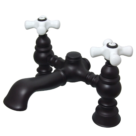 Deck-Mount Clawfoot Tub Faucet, Oil Rubbed Bronze, Deck Mount MPN:CC1136T5