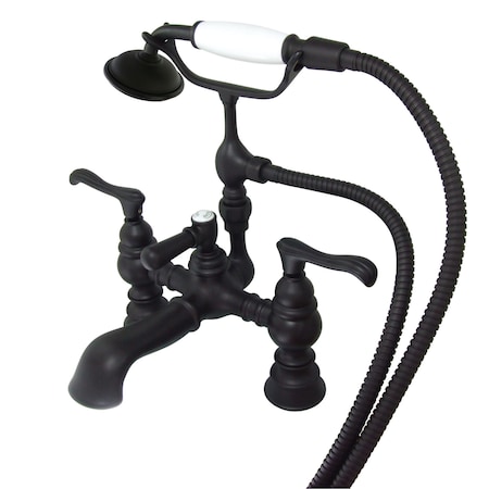 Deck-Mount Clawfoot Tub Faucet, Oil Rubbed Bronze, Deck Mount MPN:CC1152T5