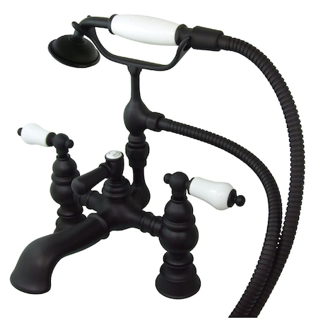 Deck-Mount Clawfoot Tub Faucet, Oil Rubbed Bronze, Deck Mount MPN:CC1156T5