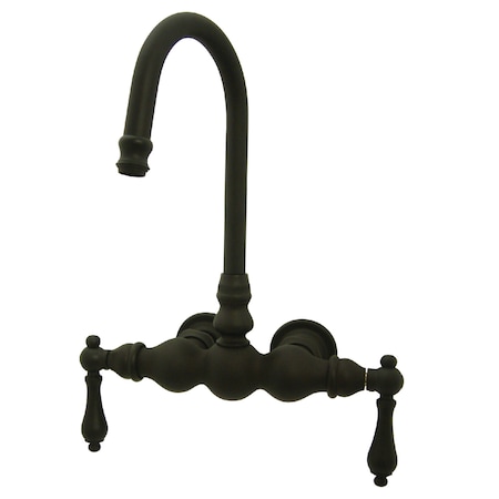 Wall-Mount Clawfoot Tub Faucet, Oil Rubbed Bronze, Tub Wall Mount MPN:CC1T5