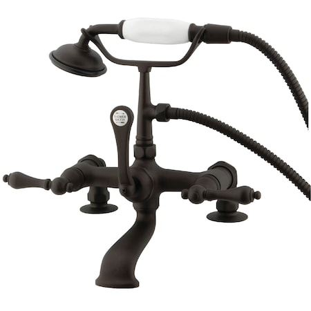 Deck-Mount Clawfoot Tub Faucet, Oil Rubbed Bronze, Deck Mount MPN:CC203T5