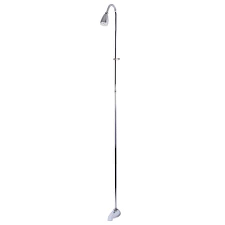 Tub and Shower Faucet, Polished Chrome, Wall Mount MPN:CC3111