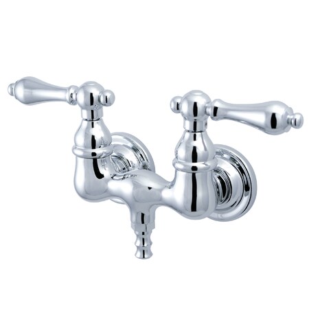 Wall-Mount Clawfoot Tub Faucet, Polished Chrome, Tub Wall Mount MPN:CC32T1