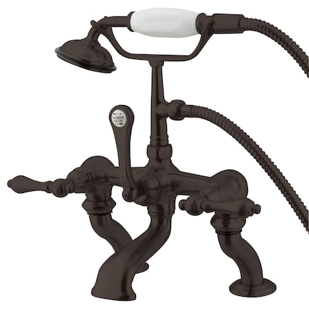 Deck-Mount Clawfoot Tub Faucet, Oil Rubbed Bronze, Deck Mount MPN:CC409T5