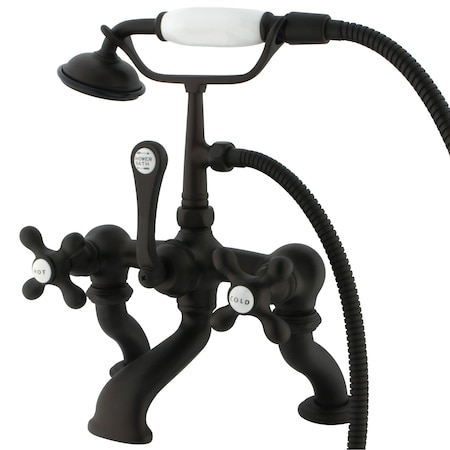 Deck-Mount Clawfoot Tub Faucet, Oil Rubbed Bronze, Deck Mount MPN:CC415T5