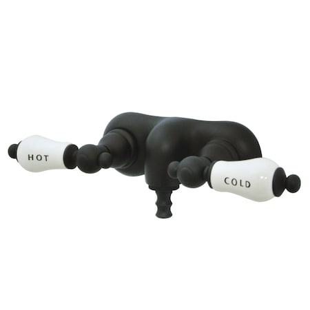 Wall-Mount Clawfoot Tub Faucet, Oil Rubbed Bronze, Tub Wall Mount MPN:CC43T5