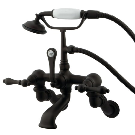 Wall-Mount Clawfoot Tub Faucet, Oil Rubbed Bronze, Tub Wall Mount MPN:CC457T5
