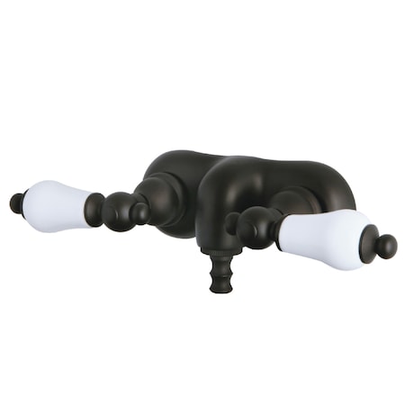 Wall-Mount Clawfoot Tub Faucet, Oil Rubbed Bronze, Tub Wall Mount MPN:CC45T5