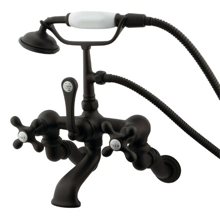 Wall-Mount Clawfoot Tub Faucet, Oil Rubbed Bronze, Tub Wall Mount MPN:CC463T5