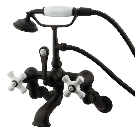 Wall-Mount Clawfoot Tub Faucet, Oil Rubbed Bronze, Tub Wall Mount MPN:CC465T5