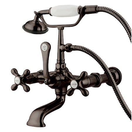 Wall-Mount Clawfoot Tub Faucet, Oil Rubbed Bronze, Tub Wall Mount MPN:CC547T5