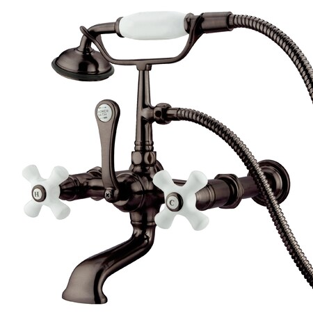 Wall-Mount Clawfoot Tub Faucet, Oil Rubbed Bronze, Tub Wall Mount MPN:CC549T5