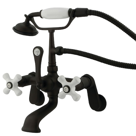 Wall-Mount Clawfoot Tub Faucet, Oil Rubbed Bronze, Tub Wall Mount MPN:CC59T5