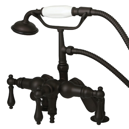 Deck-Mount Clawfoot Tub Faucet, Standard, 3
