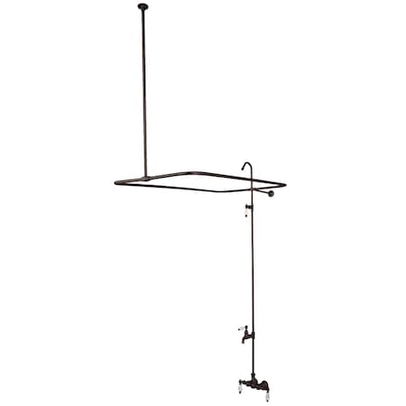 Wall-Mount Clawfoot Tub Faucet, Oil Rubbed Bronze, Tub Wall Mount MPN:CC63T5