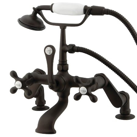 Deck-Mount Clawfoot Tub Faucet, Standard, 3