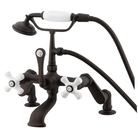 Deck-Mount Clawfoot Tub Faucet, Standard, 3