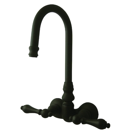 Wall-Mount Clawfoot Tub Faucet, Oil Rubbed Bronze, Tub Wall Mount MPN:CC71T5