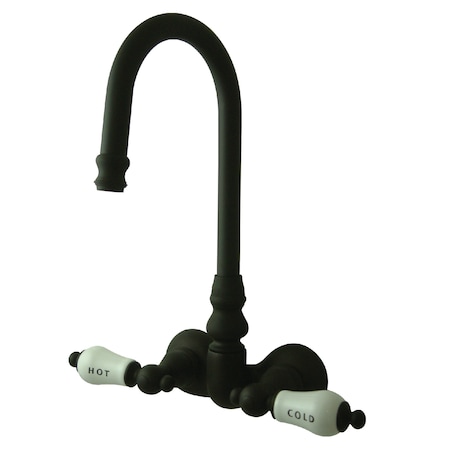 Wall-Mount Clawfoot Tub Faucet, Oil Rubbed Bronze, Tub Wall Mount MPN:CC73T5