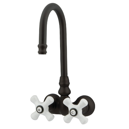Wall-Mount Clawfoot Tub Faucet, Oil Rubbed Bronze, Tub Wall Mount MPN:CC79T5
