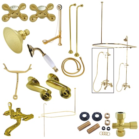 CCK1142AX Clawfoot Tub Package Metal Cross Handles MPN:CCK1142AX