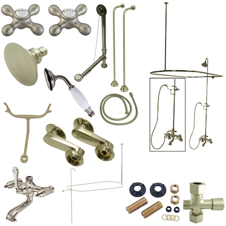 CCK1148AX Clawfoot Tub Package Metal Cross Handles MPN:CCK1148AX