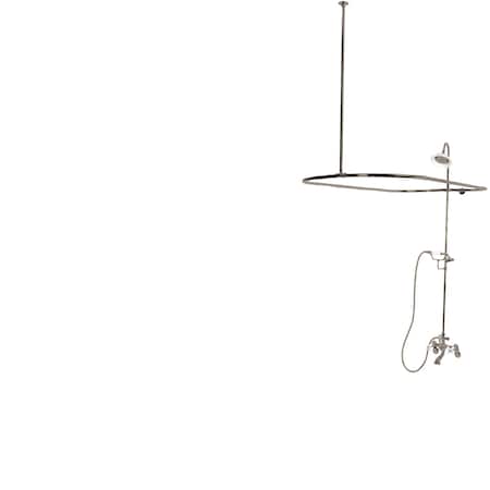 CCK1148PX Clawfoot Tub Package with Porcelain Cross Handles MPN:CCK1148PX