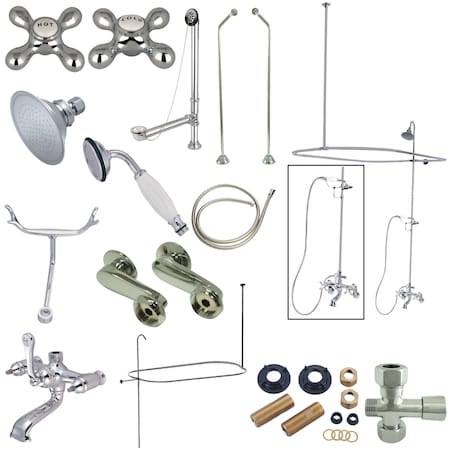 CCK1181AX Clawfoot Tub Package Metal Cross Handles MPN:CCK1181AX