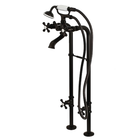 Freestanding Tub Faucet, Standard, 2, Freestanding, Oil Rubbed Bronze MPN:CCK266K5