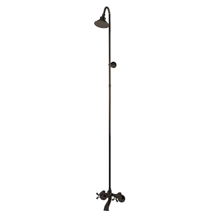 Wall-Mount Clawfoot Tub Faucet, Oil Rubbed Bronze, Wall Mount MPN:CCK2675