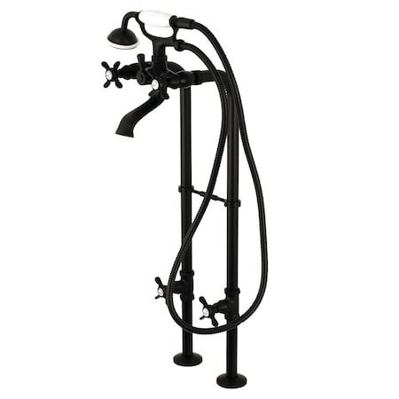 Freestanding Tub Faucet, Standard, 2, Freestanding, Matte Black MPN:CCK285K0