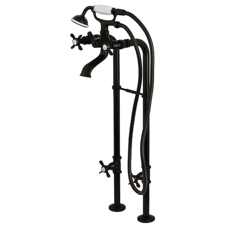 Freestanding Tub Faucet, Standard, 2, Freestanding, Oil Rubbed Bronze MPN:CCK285K5